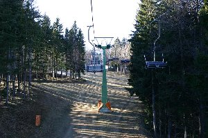 ... und nur 100 HM höher, oberhalb der Inversion!