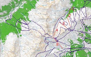 Mögliche Erschließung des Urgtals
