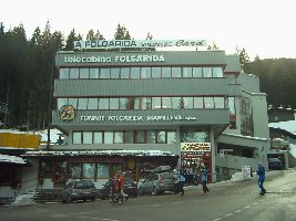 Talstation 6 Kabinenbahn in Folgarida.