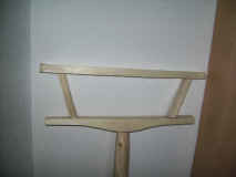 nur Stützenjoch <br />(so schief wie es auf dem Bild aussieht ist es nicht aber ganz gerade auch nicht  )