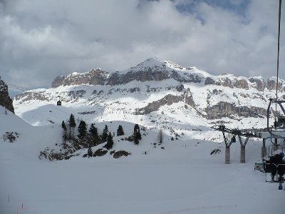 Nochmal ein Blick zurück zur Sella-Gruppe