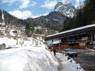 ...also zur Talstation zurücklaufen...