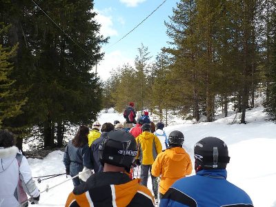 Mit dem Pferdeschlitten nach Armentarola