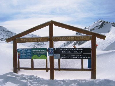 Gate Blackcomb Glacier
