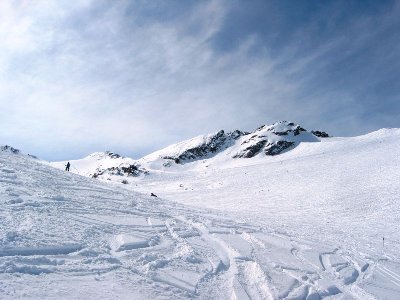 Der südliche Bereich des Haupthangs