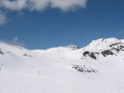 Der grüne "Burnt Stew Trail" bietet eine schöne Verbindungsabfahrt vom Whistler und Little Whistler Peak in die Symphony Bowl