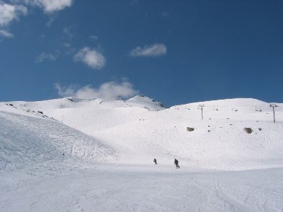 "Harmony Piste" umgeben von riesigem Varianten-Gelände
