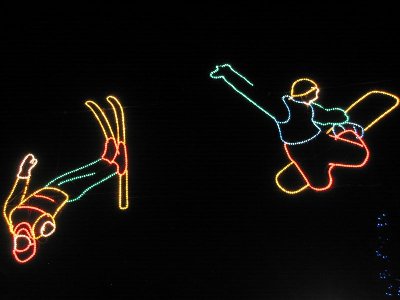 Gut als optisches Motto für die Skidestination Whistler zu verwenden