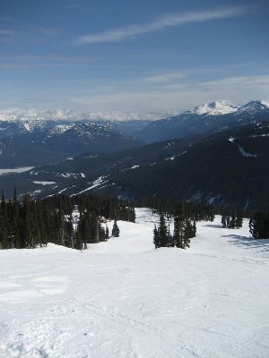 Abfahrt "Green acres" am Emerald Express