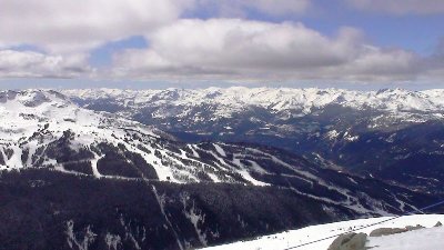 Whistler Mtn gesehen vom 7th Heaven