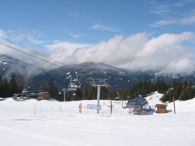 Zur Talstation der 4-KSB Garbanzo Express, Bj. 1999, DM, 663 Hm, 2160 m lang