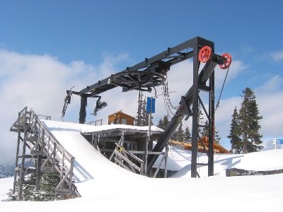 Hier oben endete auch die alte DSB Orange Chair. Ob auf dieser Trasse ein Ersatz kommen wird?