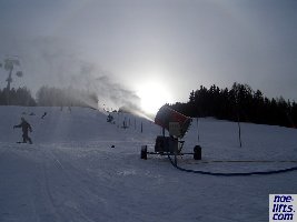 Areco Schneekanone @work