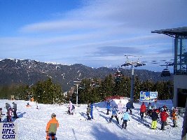 Bereich Bergstation Stuhleckbahn