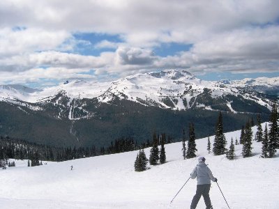 Im flacheren Mittelteil der "Cloud nine"