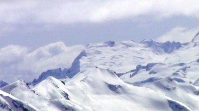 Gletscher im Zoom aus dem Bereich 7th Heaven