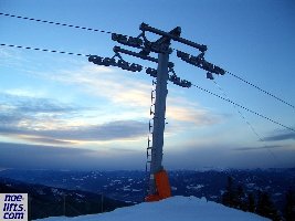 An der Bergstation Weißenelfschlaglift