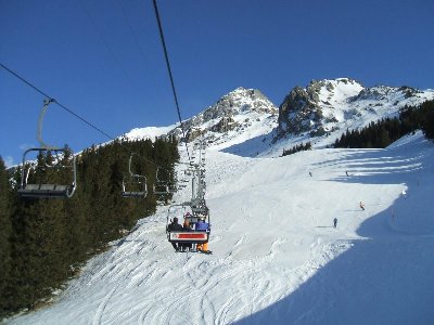 Noch einmal, im Hintergrund SL Schonegg