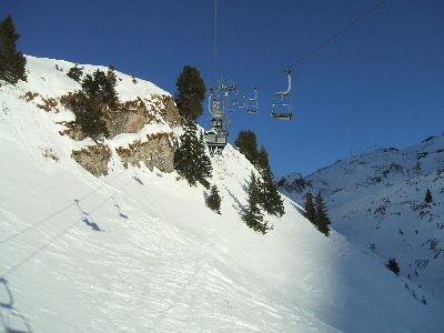 Trasse Engstlenalp, rechts oben Jochstock