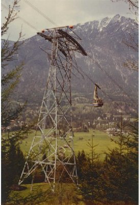 Osterfelderbahn Garmisch mit schräger Habegger-Stütze