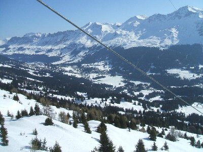 Es ist 9.30 Uhr. Das gegenüberliegende Rothorn befindet sich noch im Schatten