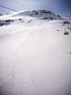 neue (zumindest für mich neu) piste bei der sesselbahn