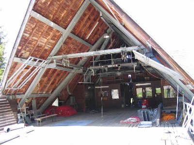 Und das wars! Liftstation ohne Lift.