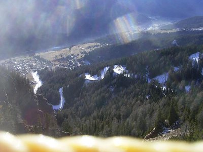 mittlerer und unterer Teil der Trasse