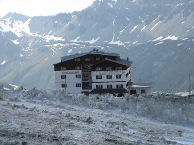 Hotel Folgore vor Umbrailpaß