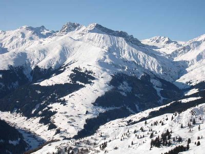 Sonnenstand im Eggalmgebiet um 14.00Uhr am Jahreswechsel