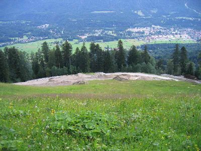 Übersicht des Talstation-Bereichs.