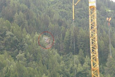 Erste arbeiten an der Strecke