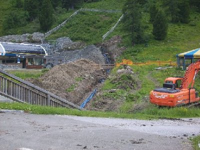 Beschneiungsanlage wird "erneuert"!