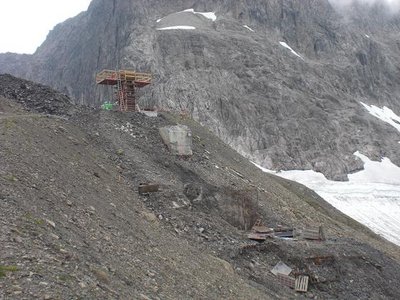 Bergstation mit Stütze 7