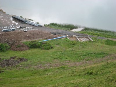 Standort altes Talstationhüttli des Skilifts