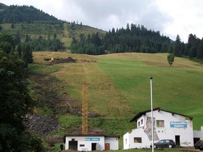 Überblick alte Schlepplifttrasse