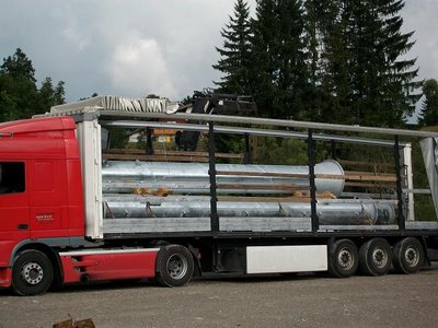 Lieferung durch slowenische und ungarische Spediteure