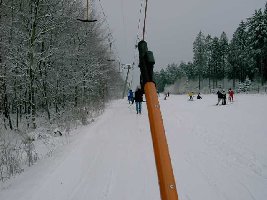 Im SL Bremberglift, relativ lang aber auch flach