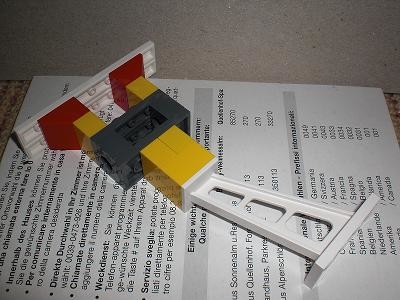 Rohe Bergstation Stütze