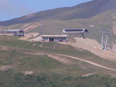 Die Bergstation ist soweit fertig.