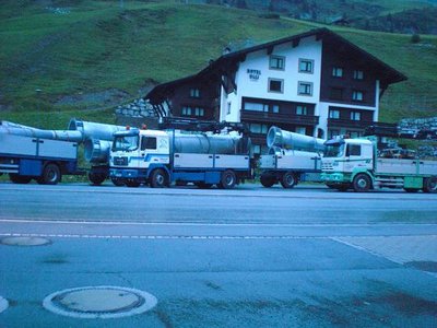 Die ersten Stützenteile