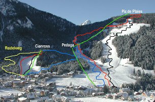 So sollte das Gebiet St. Vigil - Piz de Plaies aussehen!