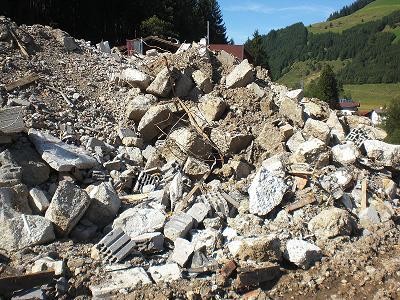 alles was vom alten Rohnenlift über blieb..