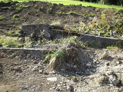 alte Fundamente vom Familienlift