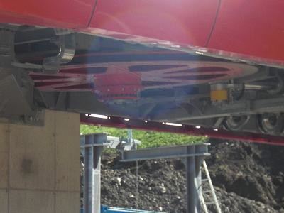 Umlenkscheibe im  Detail