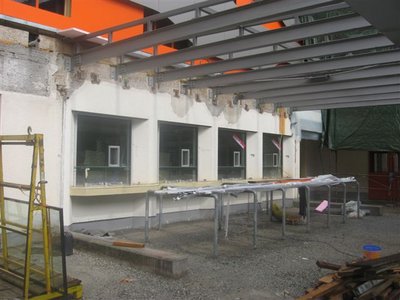 neuer/alter Kassenbereich