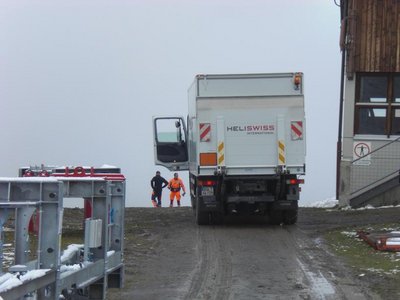 Warten auf Flugwetter