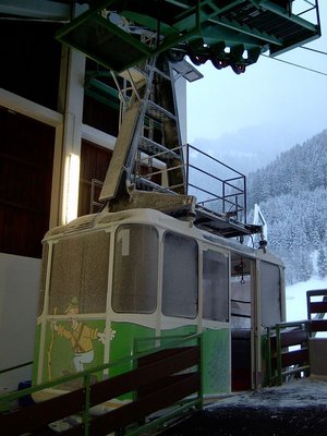 Wagen 1 in der Talstation