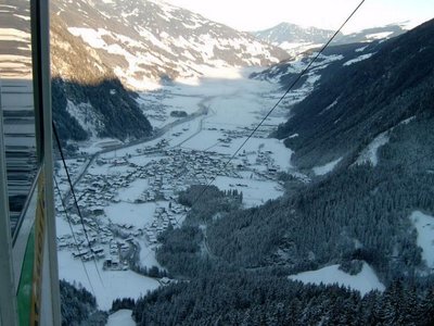 Blick zurück von Stütze 1