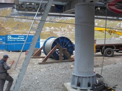 Das Seil wurde am Donnerstag gezogen